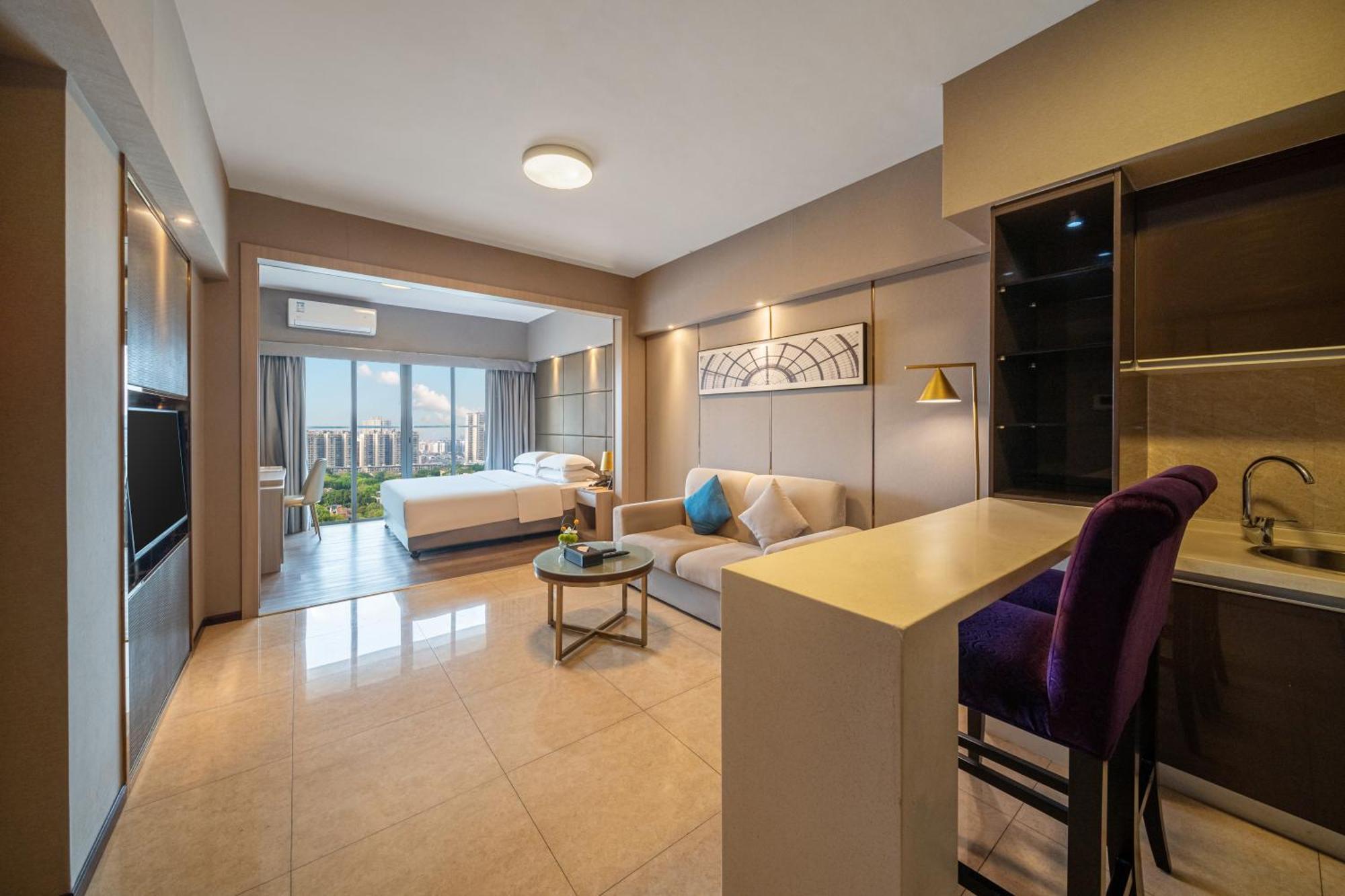 Foshan Poltton International Serviced Apartment-Canton Fair Free Shuttle Bus Exterior photo