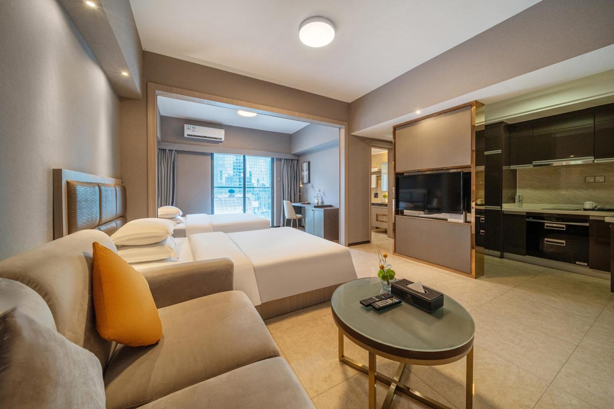 Foshan Poltton International Serviced Apartment-Canton Fair Free Shuttle Bus Exterior photo