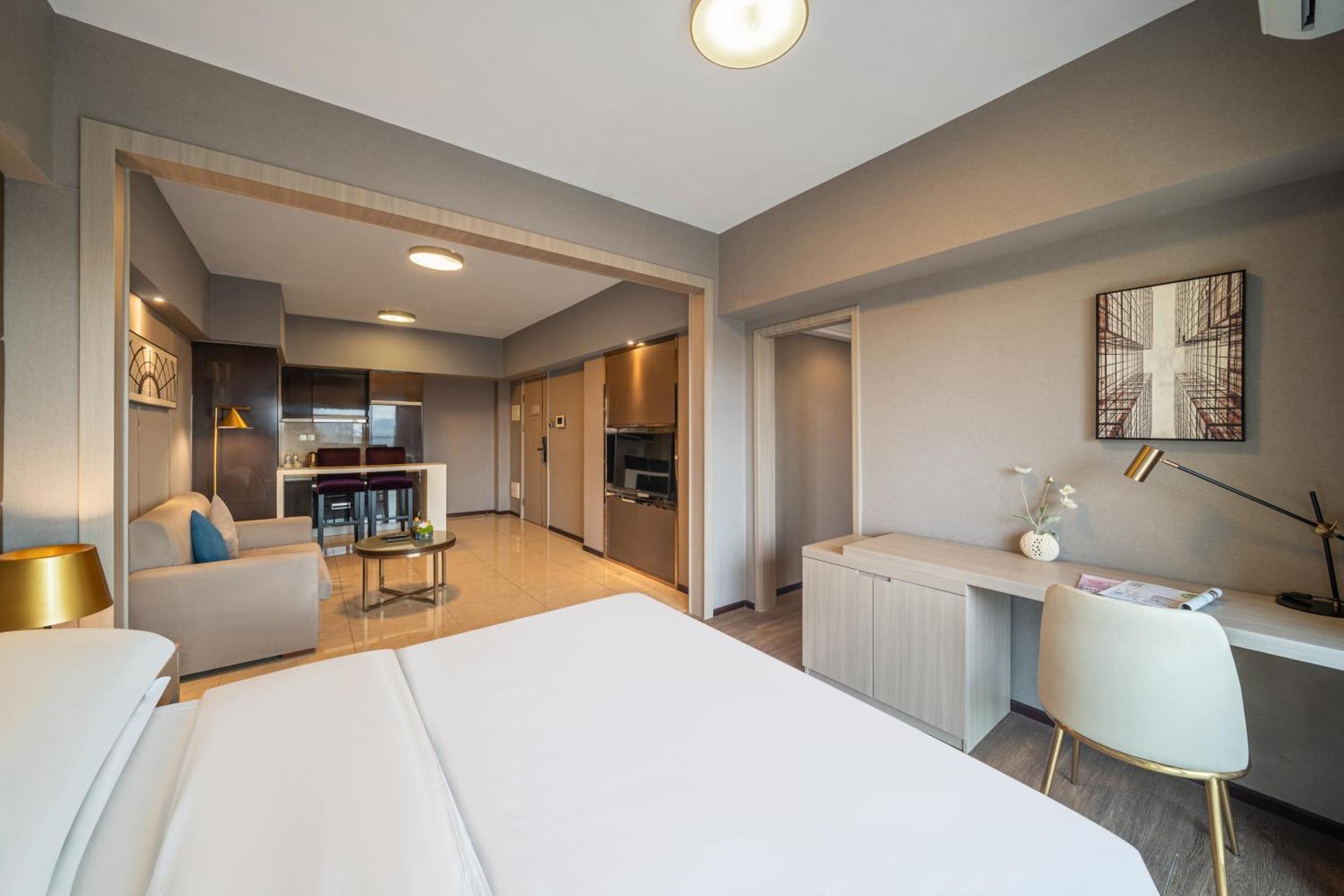 Foshan Poltton International Serviced Apartment-Canton Fair Free Shuttle Bus Exterior photo