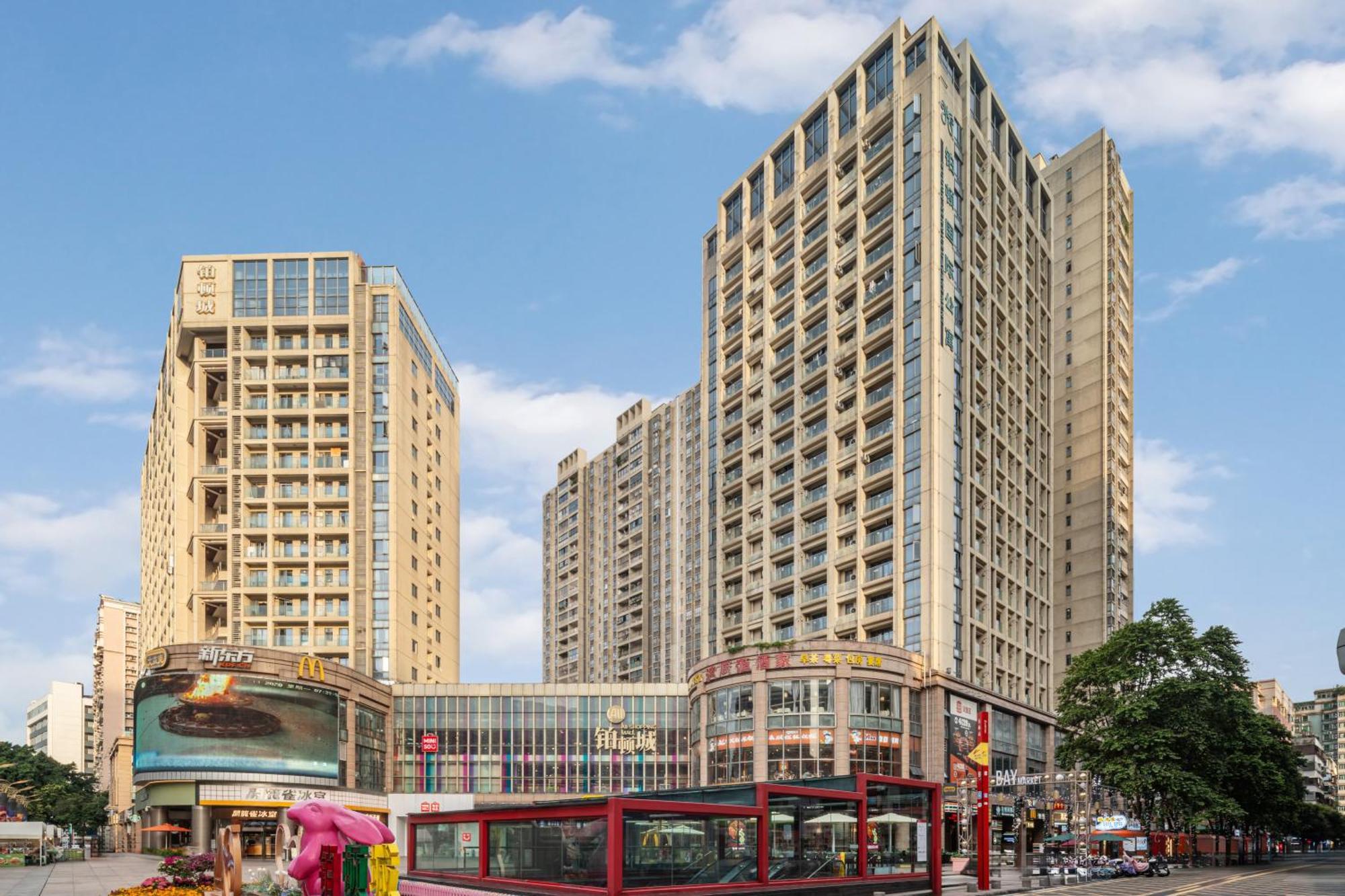 Foshan Poltton International Serviced Apartment-Canton Fair Free Shuttle Bus Exterior photo